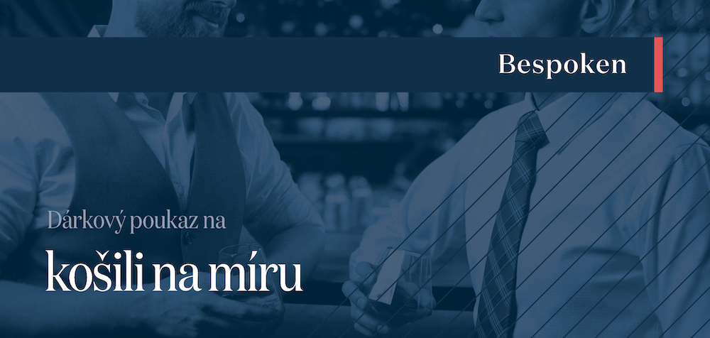 Košile na míru v hodnotě 4500 Kč