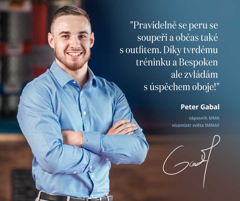 Reference košile na míru - David Rittich